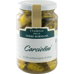 Artichauts sous huile d'olive vierge extra