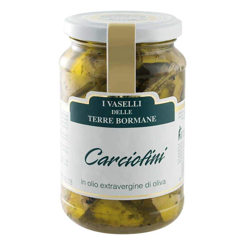 Artichauts sous huile d'olive vierge extra