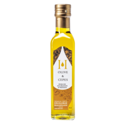 Spécialité à base d'huile d'olive et de cèpes
