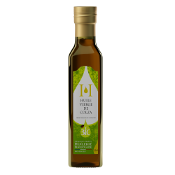 Organic virgin rapeseed oil, first cold pressed