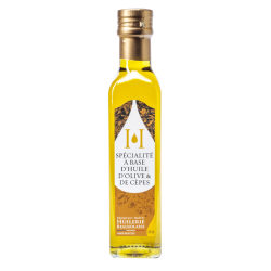 Spécialité à base d'huile d'olive et de cèpes