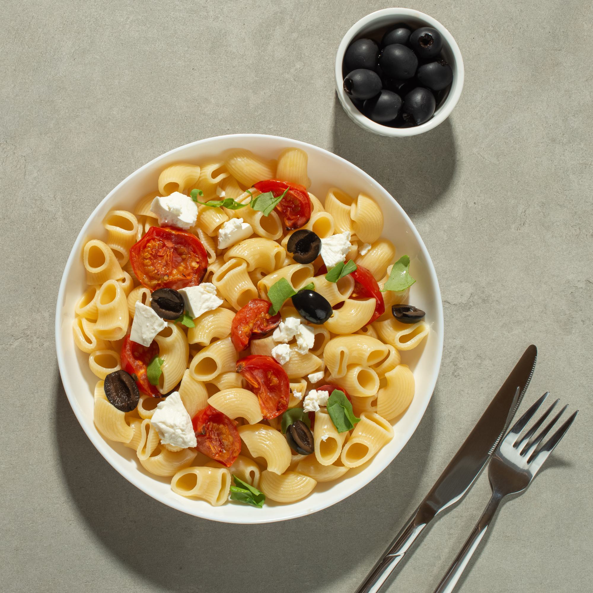 Tabbouleh style pasta salad